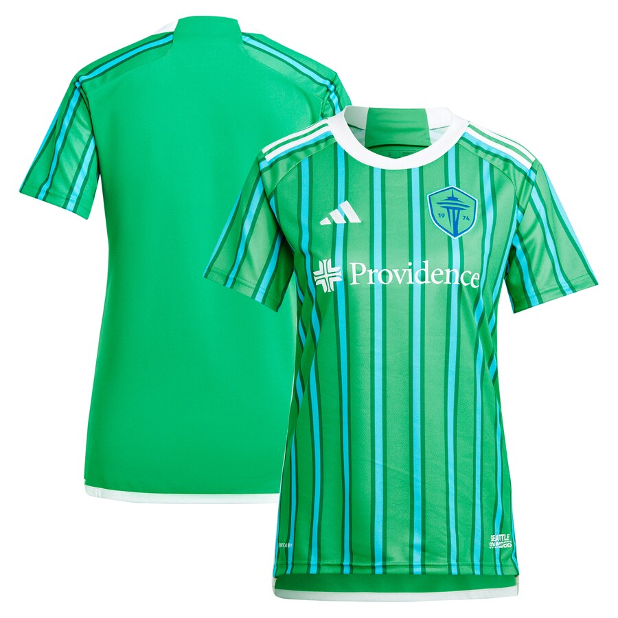 Women's Seattle Sounders FC  adidas Green 2024 The Anniversary Kit Replica Jersey - Ujersey Shop