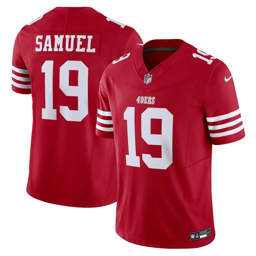 Men's San Francisco 49ers Deebo Samuel Nike Scarlet Vapor F.U.S.E. Limited Jersey - Ujersey Shop