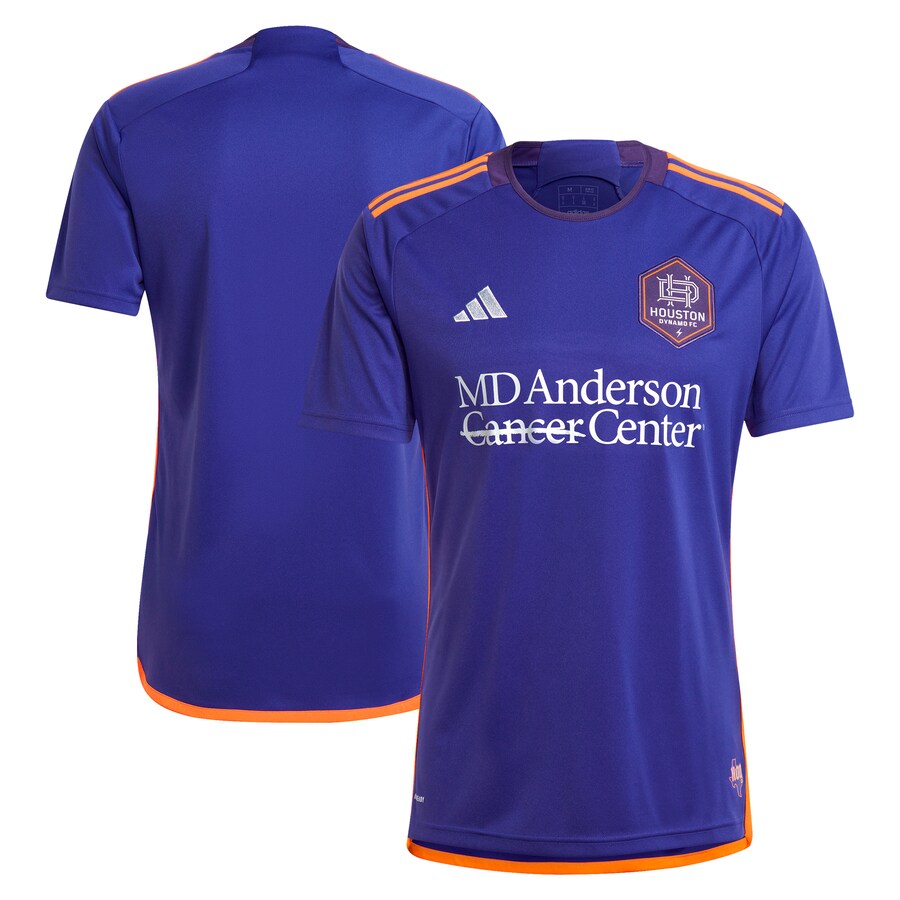 Men's Houston Dynamo FC  adidas Purple 2024 Still Holdin' Replica Jersey - Ujersey Shop
