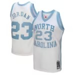 Michael Jordan North Carolina Tar Heels Mitchell & Ness 1983/84 Authentic Retired Player Jersey - White - Ujersey Shop