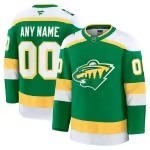 Men's Minnesota Wild Fanatics Green Alternate Premium Custom Jersey - Vujersey Los Angeles Rams