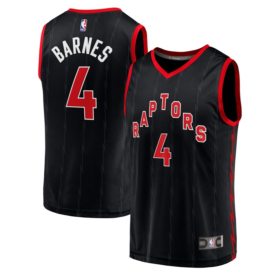Youth Toronto Raptors Scottie Barnes Fanatics Black Fast Break Player Jersey - Statement Edition - Vujersey Los Angeles Rams