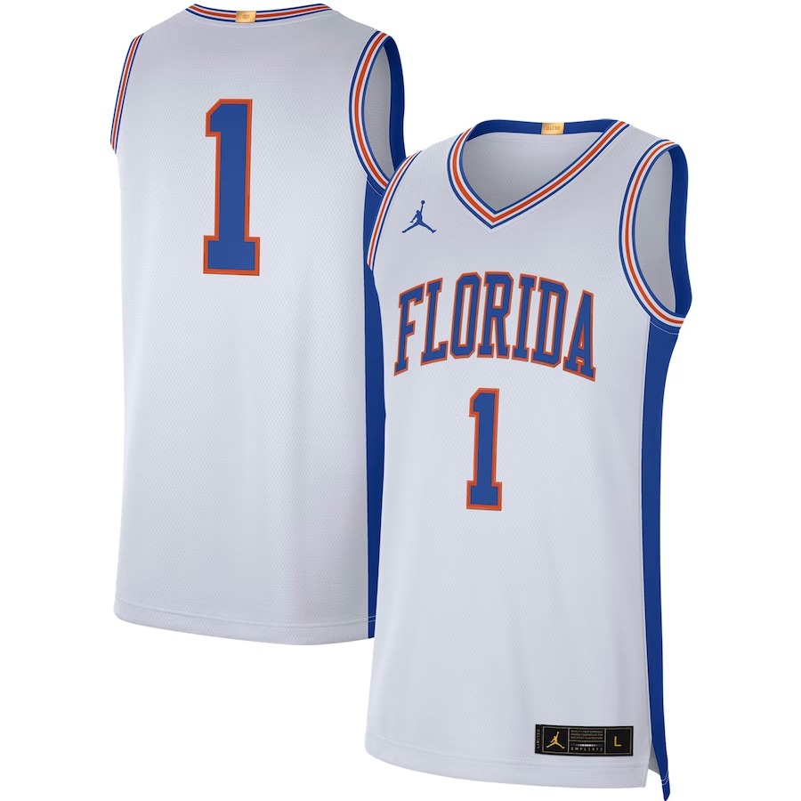#1 Florida Gators Jordan Brand Retro Limited Jersey - White - Vujersey Los Angeles Rams