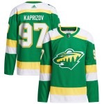 Men's Minnesota Wild Kirill Kaprizov adidas Green 2023/24 Alternate Primegreen Authentic Player Jersey - Vujersey Los Angeles Rams