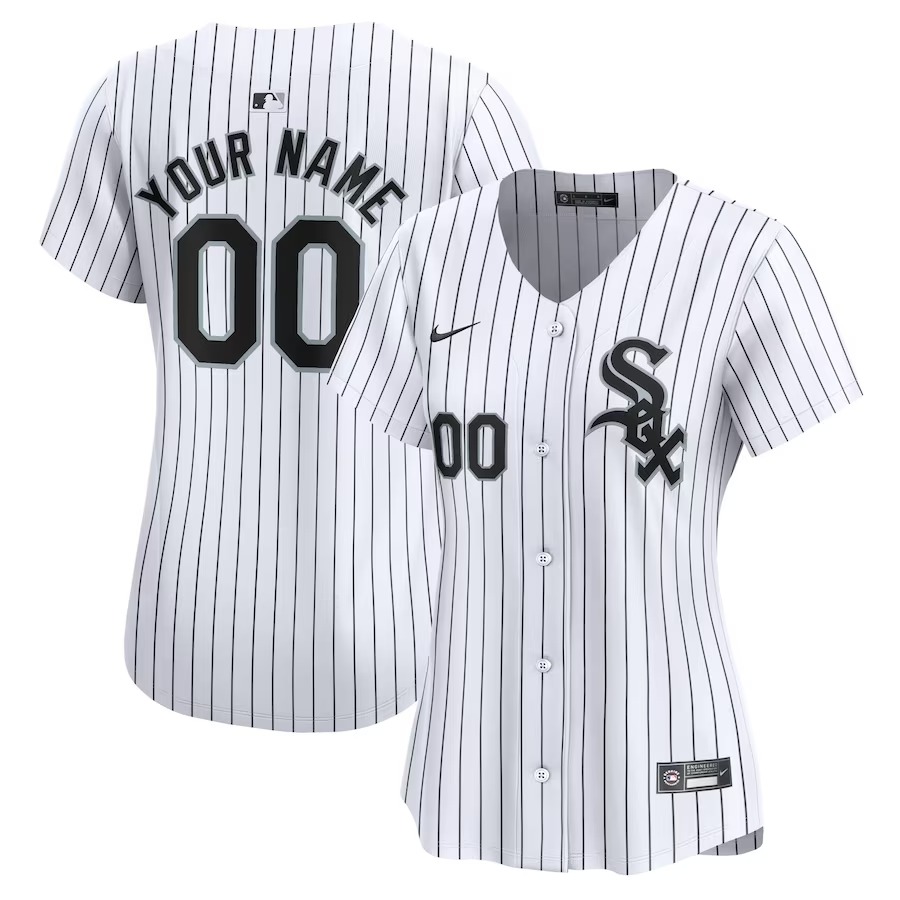 Women's Chicago White Sox Nike White Home Limited Custom Jersey - Vujersey Los Angeles Rams