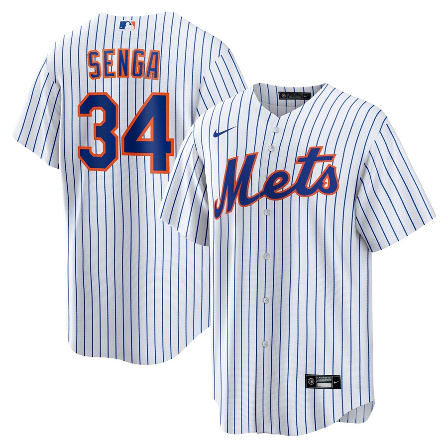 Men's New York Mets Kodai Senga Nike White/Royal Home Replica Player Jersey - Vujersey Los Angeles Rams