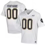 Notre Dame Fighting Irish Under Armour Replica Custom Jersey - White - Vujersey Los Angeles Rams