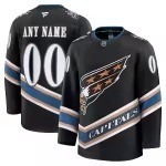 Men's Washington Capitals Fanatics Black Alternate 50th Anniversary Premium Custom Jersey - Vujersey Los Angeles Rams