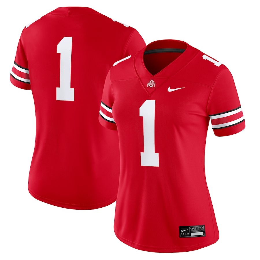 #1 Ohio State Buckeyes Nike Women's Game Jersey - Scarlet - Vujersey Los Angeles Rams