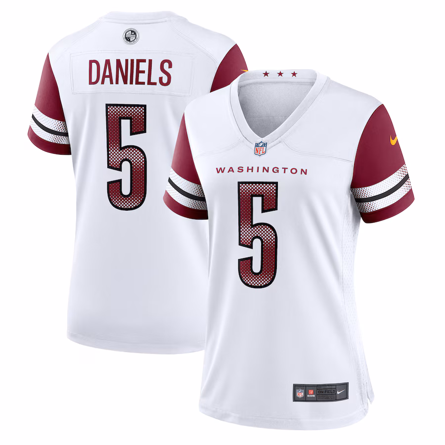Women's Washington Commanders Jayden Daniels Nike White Game Jersey - Vujersey Los Angeles Rams