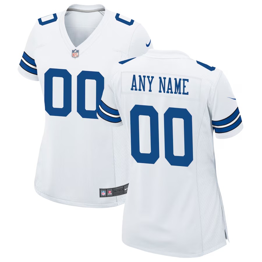 Women's Nike White Dallas Cowboys Custom Game Jersey - Vujersey Los Angeles Rams
