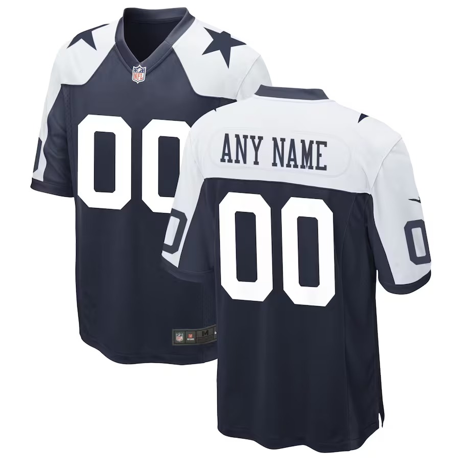Men's Dallas Cowboys Nike Navy Alternate Custom Game Jersey - Vujersey Los Angeles Rams