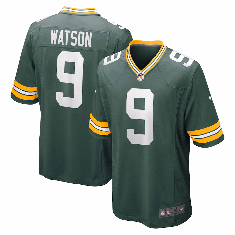 Men's Green Bay Packers Christian Watson Nike Green Game Jersey - Vujersey Los Angeles Rams
