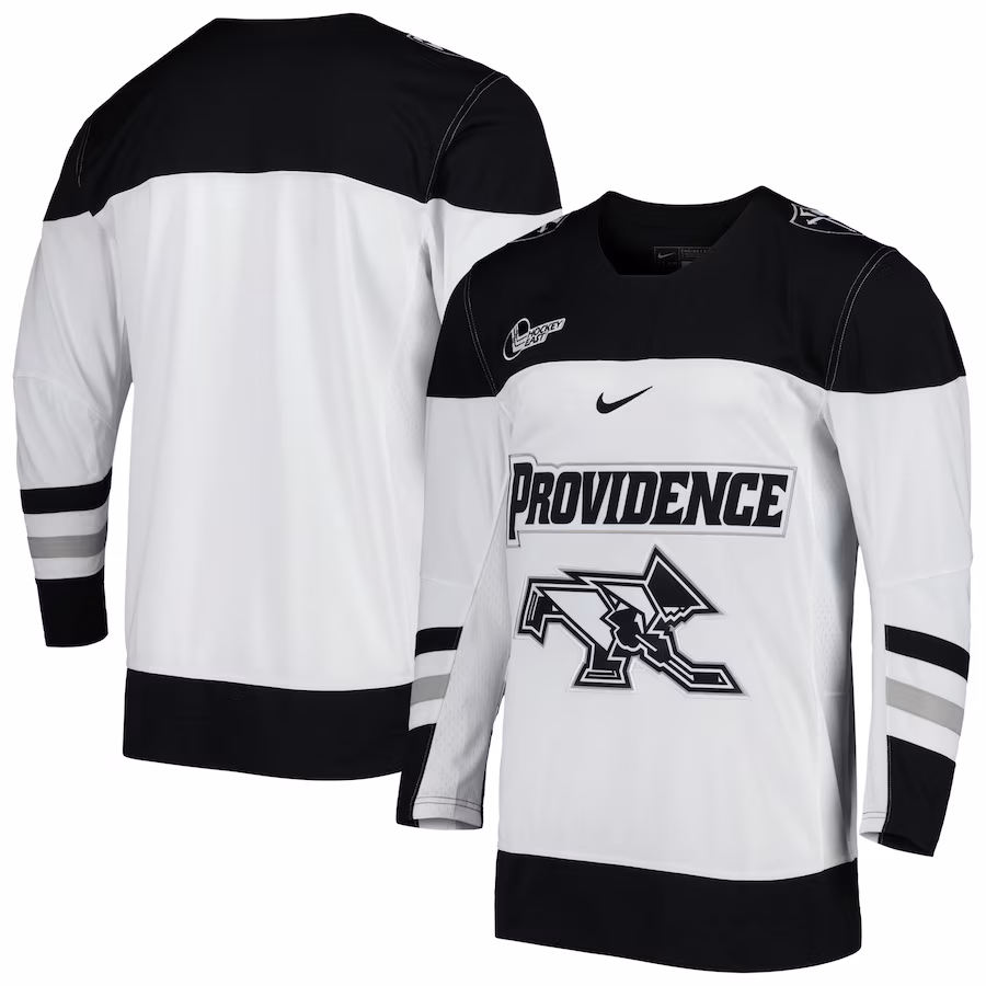 Men's Nike White Providence Friars Replica Hockey Jersey - Vujersey Los Angeles Rams