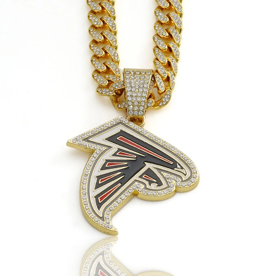 Atlanta Falcons Football Necklace for Fans - Vujersey Los Angeles Rams