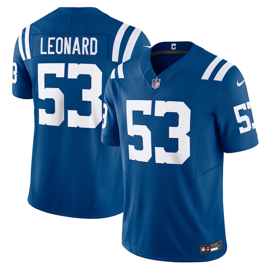 Men's Indianapolis Colts Shaquille Leonard Nike Royal Vapor F.U.S.E. Limited Jersey - Vujersey Los Angeles Rams