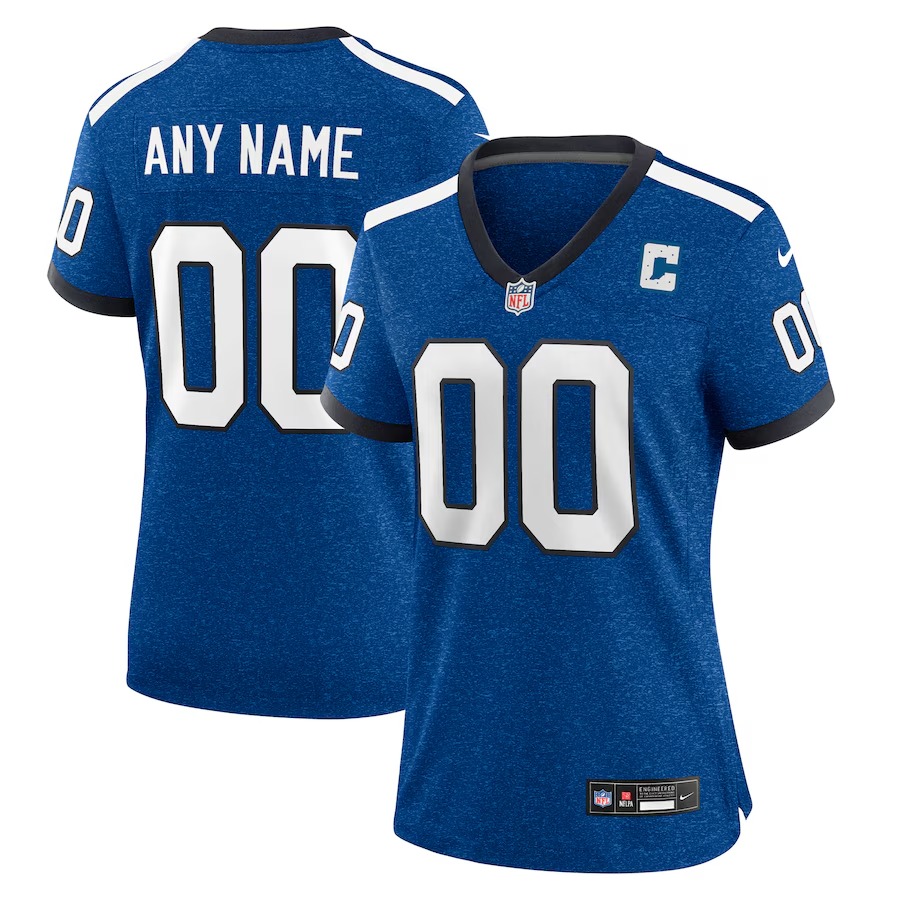 Women's Indianapolis Colts Nike Royal Indiana Nights Alternate Custom Game Jersey - Vujersey Los Angeles Rams