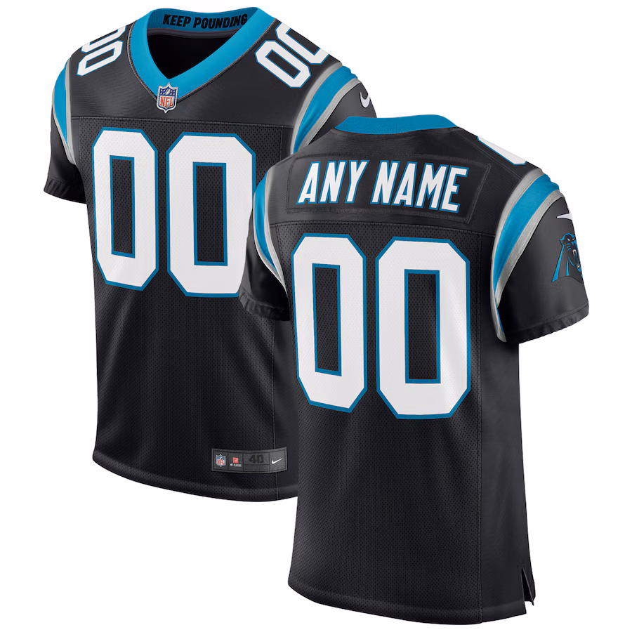 Men's Carolina Panthers Nike Black Classic Custom Elite Jersey - Vujersey Los Angeles Rams