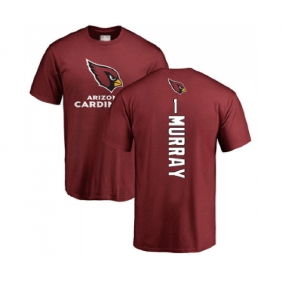 Football Arizona Cardinals #1 Kyler Murray Maroon Backer T-Shirt - Vujersey Los Angeles Rams
