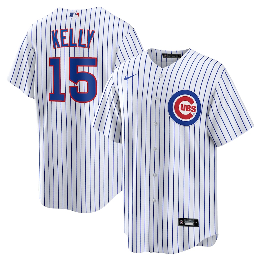 Men's Chicago Cubs Carson Kelly Nike White Home Replica Jersey - Vujersey Los Angeles Rams
