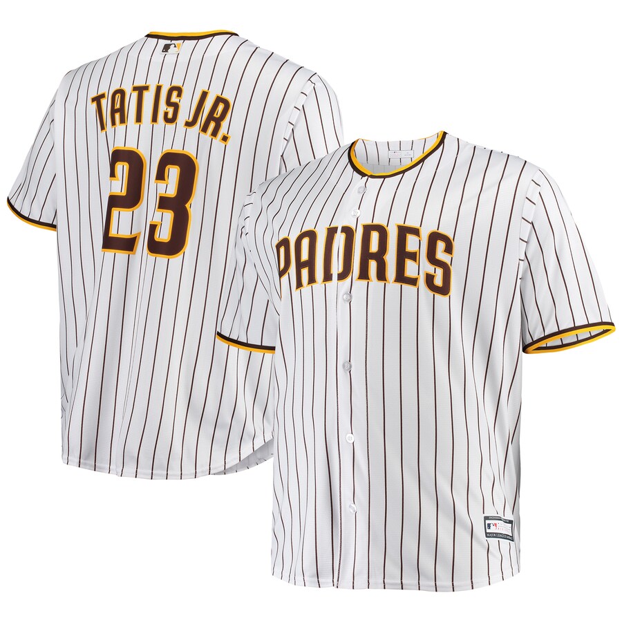 Men's San Diego Padres Fernando Tatis Jr. White Big & Tall Replica Player Jersey - Vujersey Los Angeles Rams