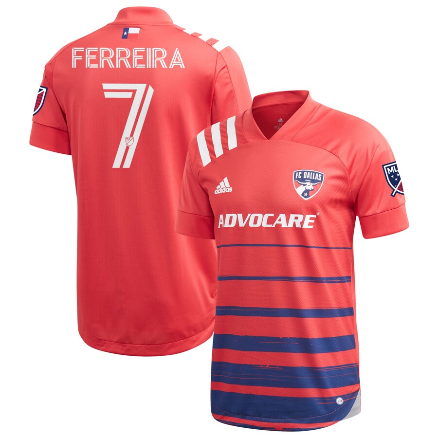 Men's FC Dallas Jesus Ferreira adidas Red 2020 Legacy EQT Authentic Jersey - Vujersey Los Angeles Rams