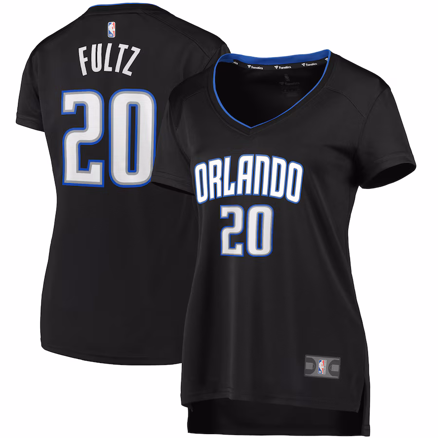 Women's Orlando Magic Markelle Fultz Fanatics Black Fast Break Replica Player Jersey - Icon Edition - Vujersey Los Angeles Rams