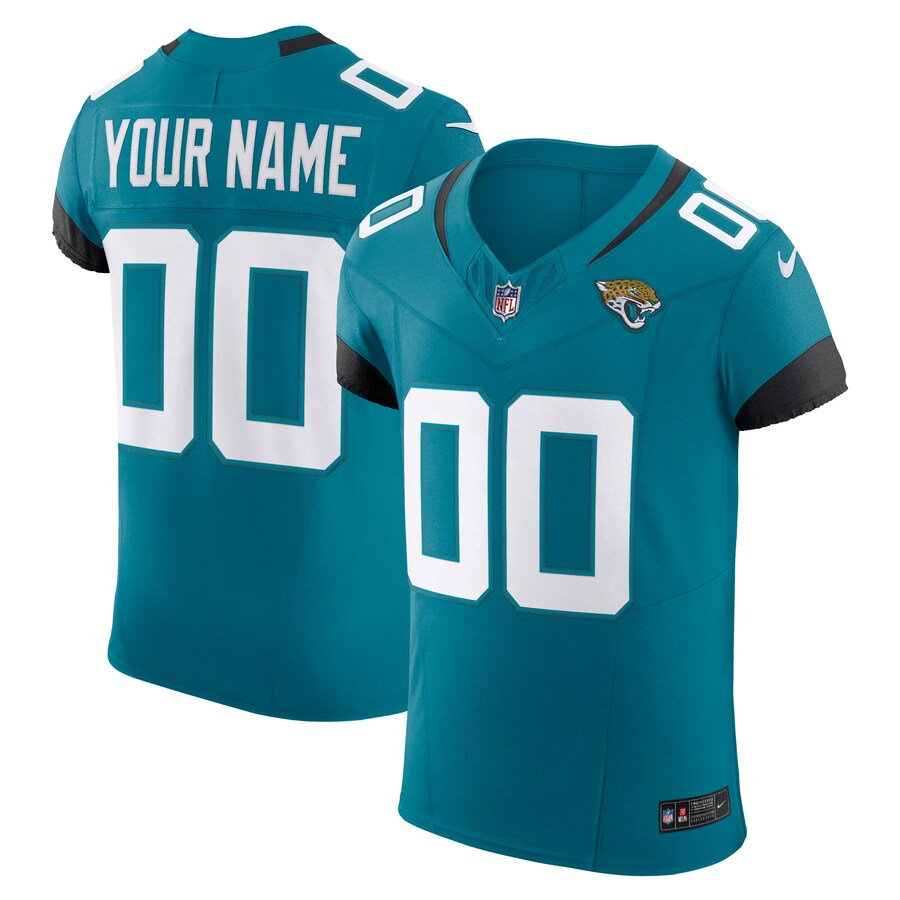 Men's Jacksonville Jaguars Nike Teal Vapor F.U.S.E. Elite Custom Jersey - Vujersey Los Angeles Rams