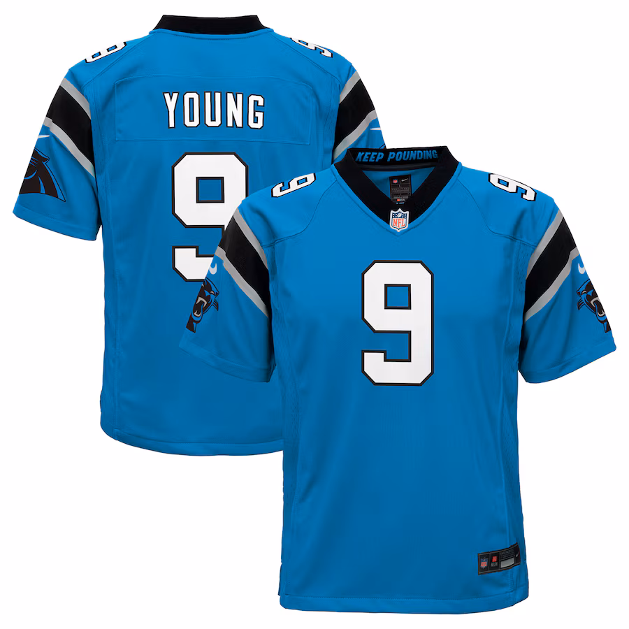 Youth Carolina Panthers Bryce Young Nike Blue Game Jersey - Vujersey Los Angeles Rams