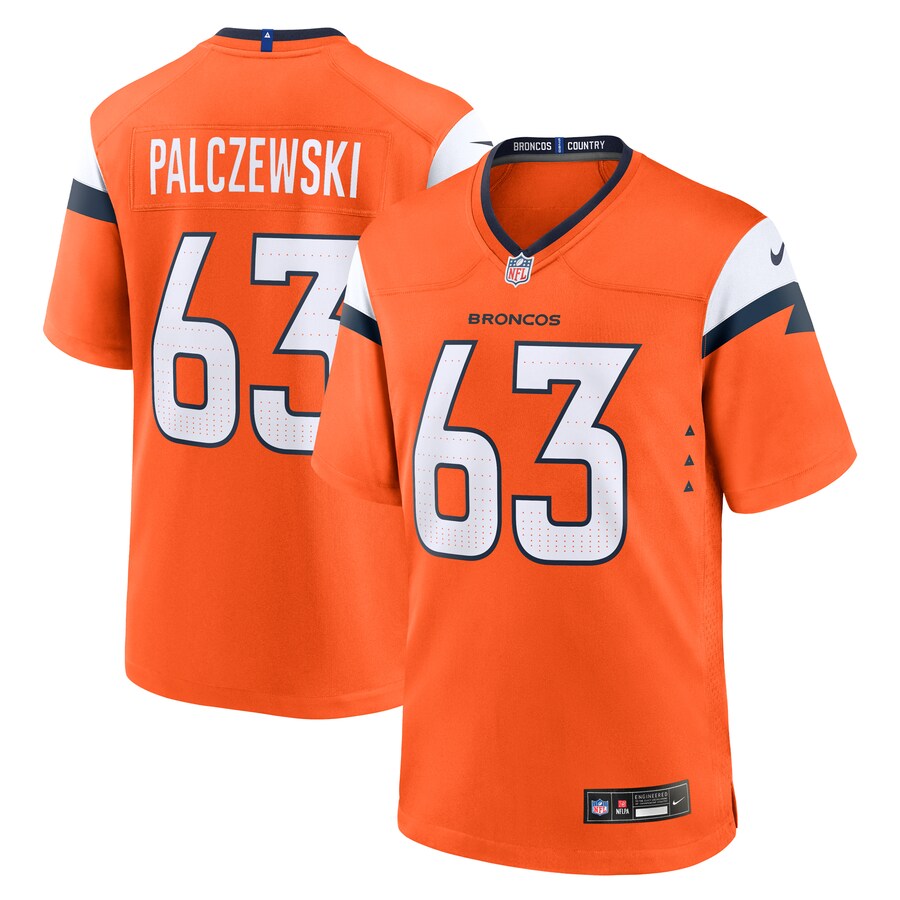 Men's Denver Broncos Alex Palczewski Nike Orange Team Game Jersey - Vujersey Los Angeles Rams