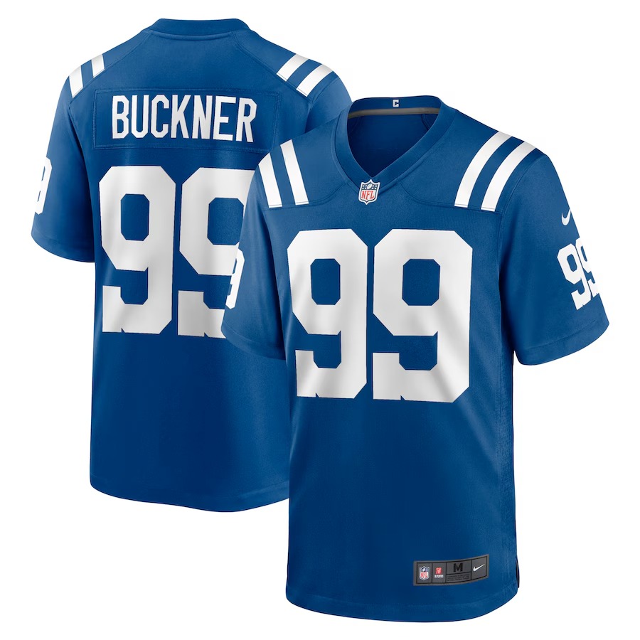 Men's Indianapolis Colts DeForest Buckner Nike Royal Game Jersey - Vujersey Los Angeles Rams