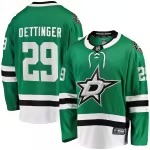 Men's Dallas Stars Jake Oettinger Fanatics Kelly Green Home Breakaway Player Jersey - Vujersey Los Angeles Rams