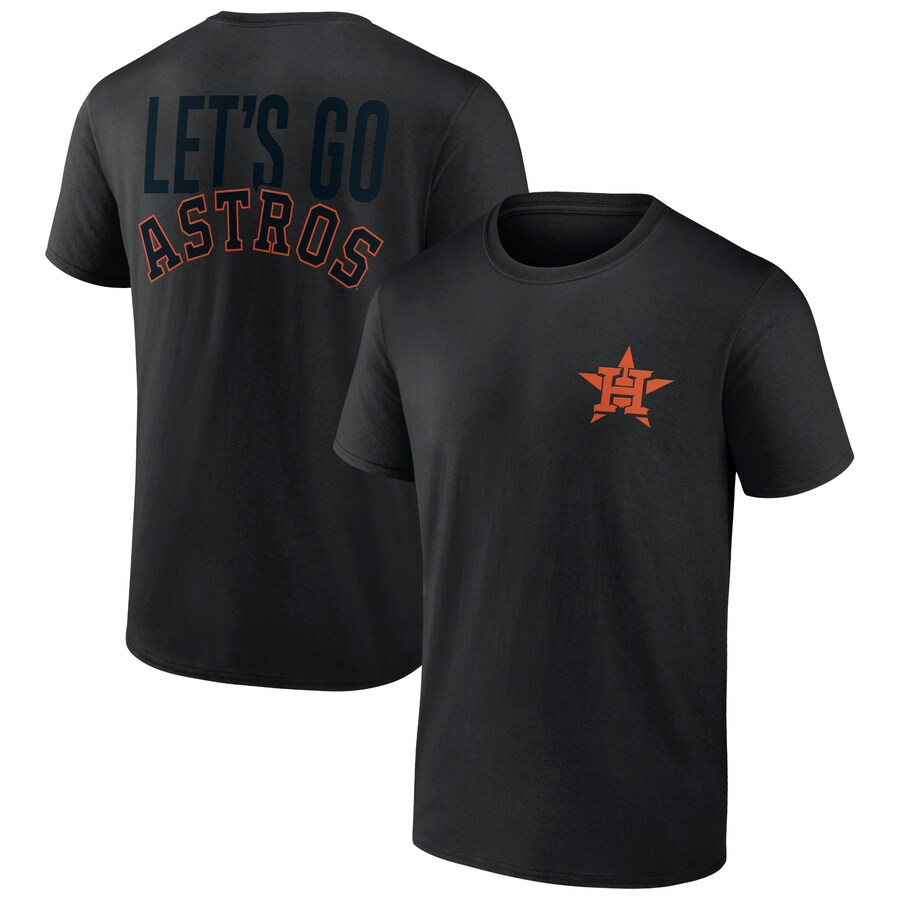 Men's Houston Astros Black In It To Win It T-Shirt - Vujersey Los Angeles Rams