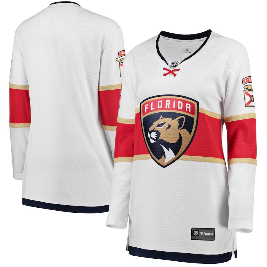 Women's Florida Panthers Fanatics White Away Breakaway Jersey - Vujersey Los Angeles Rams
