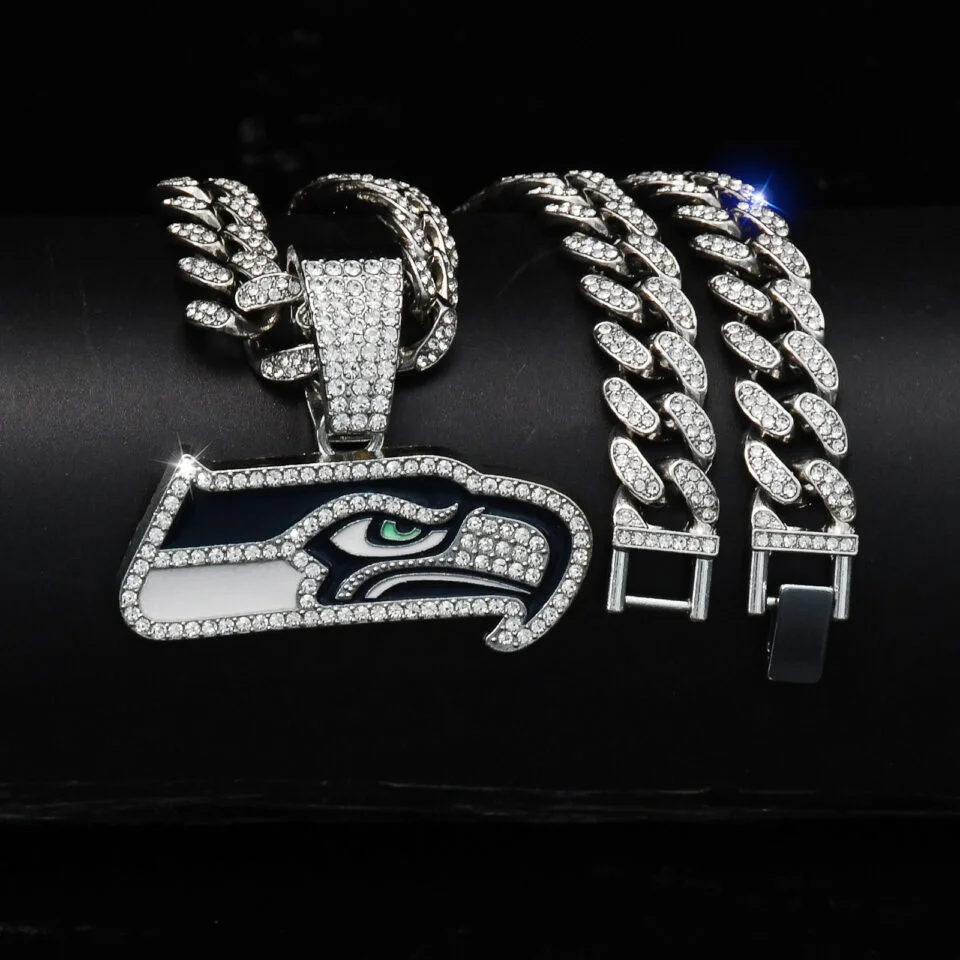 Seattle Seahawks Fan Necklace - Vujersey Los Angeles Rams