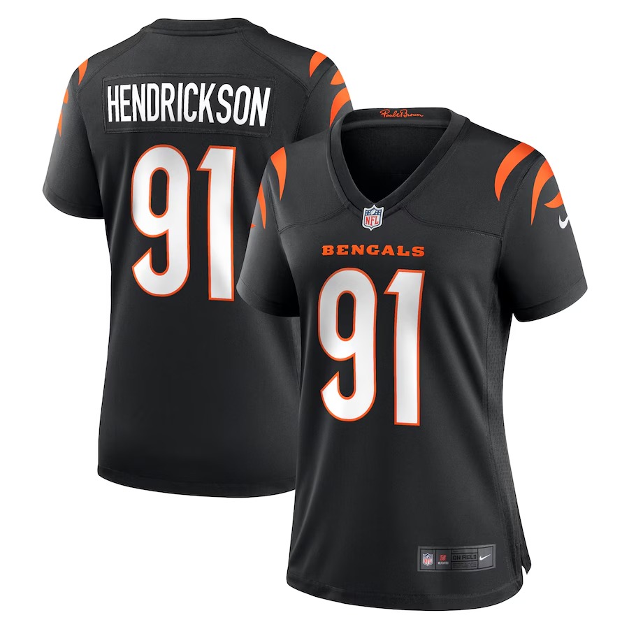 Women's Cincinnati Bengals Trey Hendrickson Nike Black Game Jersey - Vujersey Los Angeles Rams
