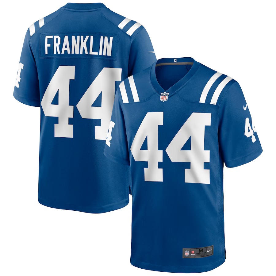 Men's Indianapolis Colts Zaire Franklin Nike Royal Game Jersey - Vujersey Los Angeles Rams