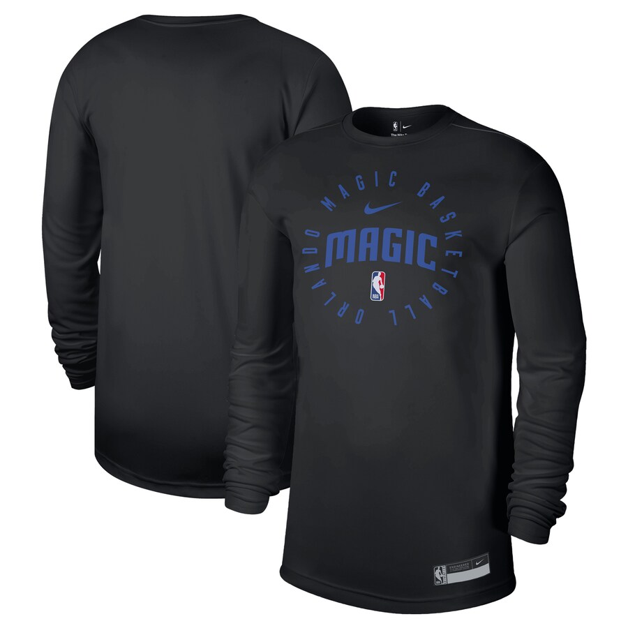 Men's Orlando Magic Nike Black 2024/25 Legend On-Court Practice Long Sleeve T-Shirt - Vujersey Los Angeles Rams