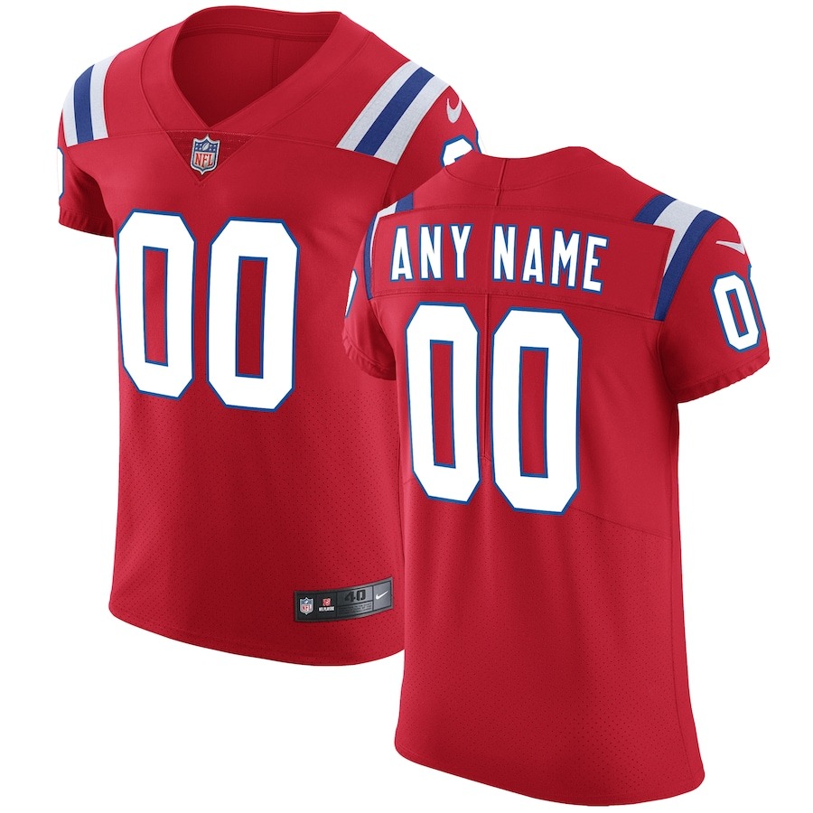 Men's New England Patriots Nike Red Vapor Untouchable Custom Elite Jersey - Vujersey Los Angeles Rams