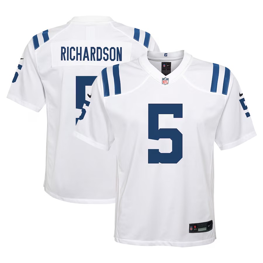 Youth Indianapolis Colts Anthony Richardson Nike White Player Game Jersey - Vujersey Los Angeles Rams
