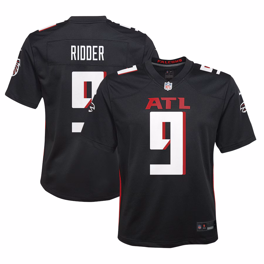 Youth Atlanta Falcons Desmond Ridder Nike Black Game Jersey - Vujersey Los Angeles Rams