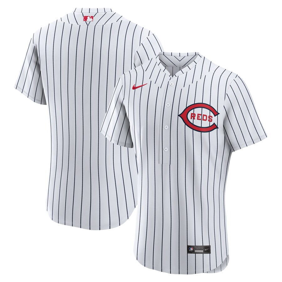 Men's Cincinnati Reds Nike White 2022 MLB at Field of Dreams Game Authentic Team Jersey - Vujersey Los Angeles Rams