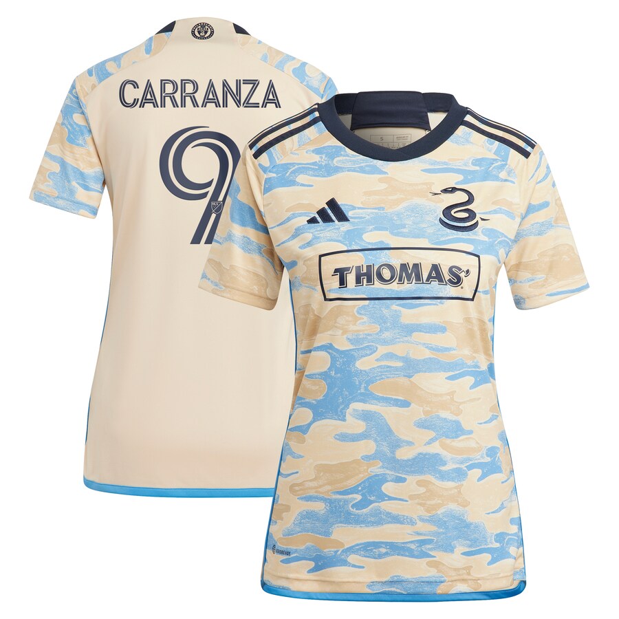 Women's Philadelphia Union Julian Carranza adidas Tan 2024 For Philly Replica Player Jersey - Vujersey Los Angeles Rams