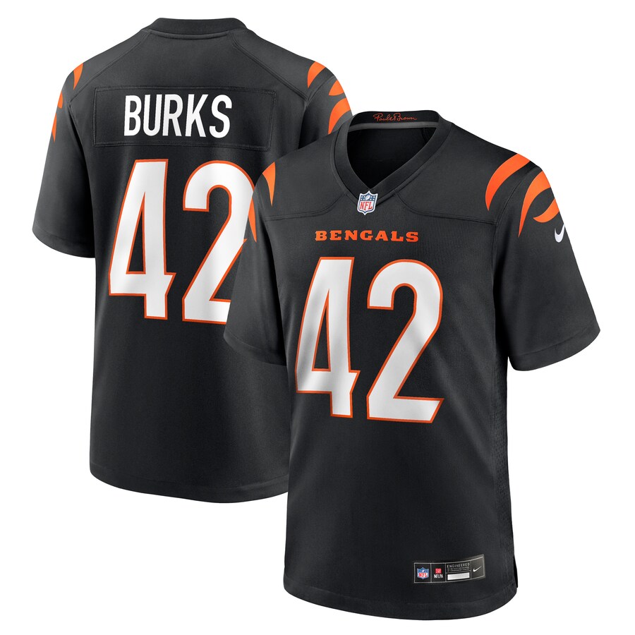Men's Cincinnati Bengals Oren Burks Nike Black Team Game Jersey - Vujersey Los Angeles Rams