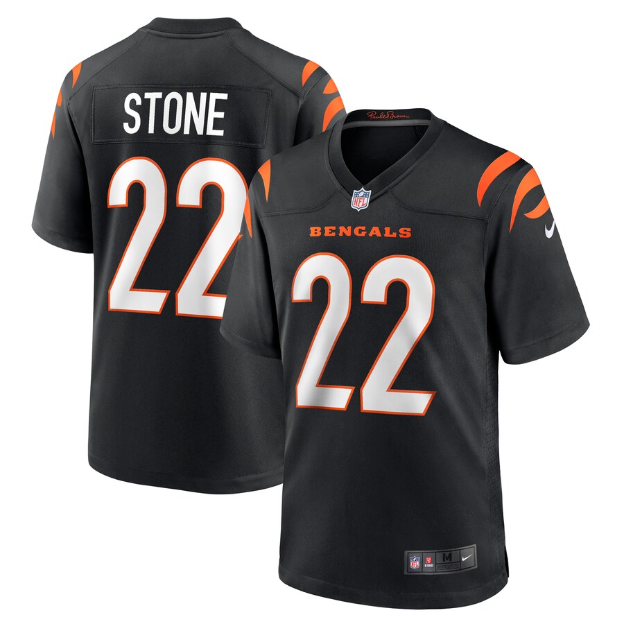 Men's Cincinnati Bengals Geno Stone Nike  Black Game Jersey - Vujersey Los Angeles Rams