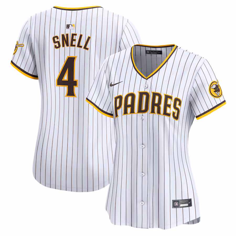 Women's San Diego Padres Blake Snell Nike White Home Limited Player Jersey - Vujersey Los Angeles Rams