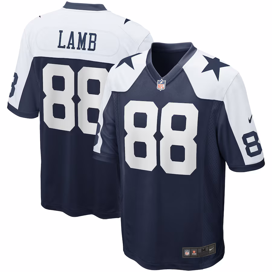 Men's Dallas Cowboys CeeDee Lamb Nike Navy Alternate Game Team Jersey - Vujersey Los Angeles Rams