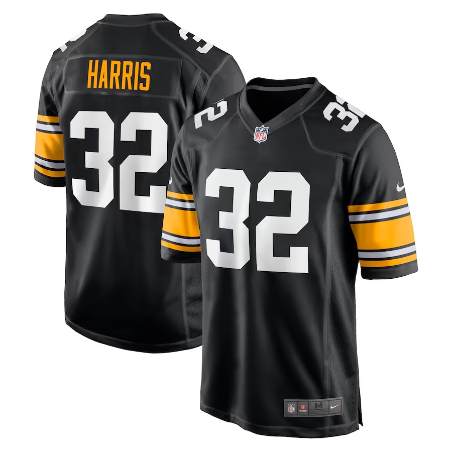 Men's Pittsburgh Steelers Franco Harris Nike Black Alternate Retired Player Jersey - Vujersey Los Angeles Rams