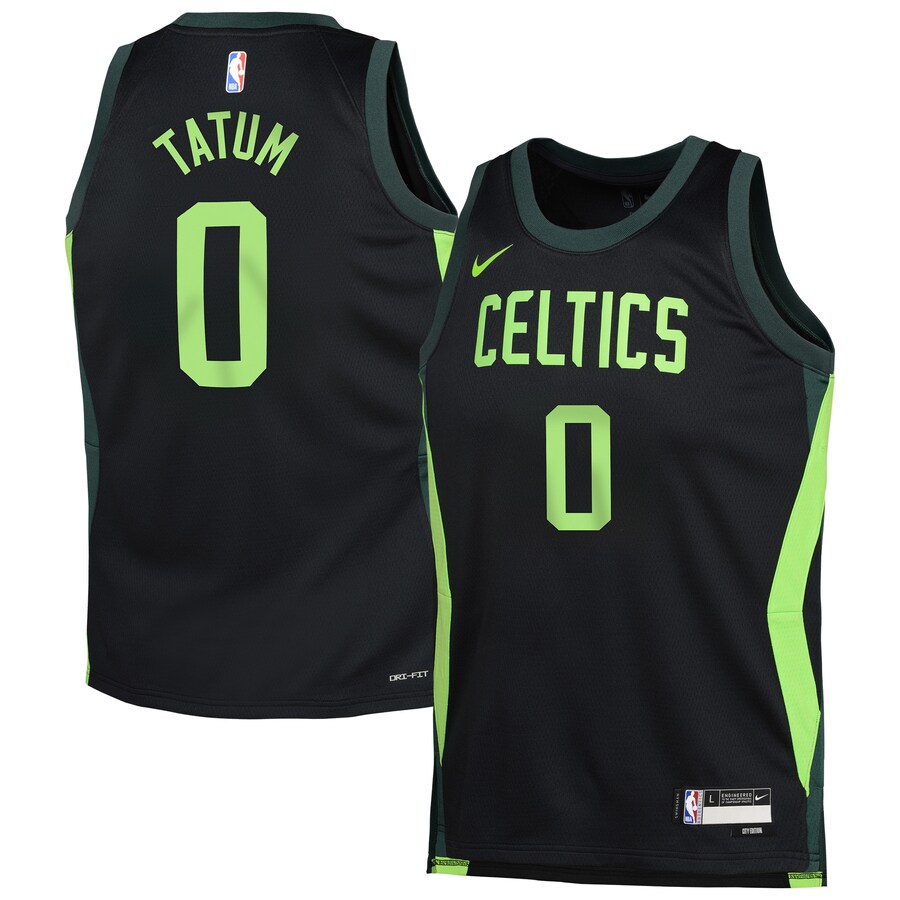 Youth Boston Celtics Jayson Tatum Nike Black 2024/25 Swingman Player Jersey - City Edition - Vujersey Los Angeles Rams