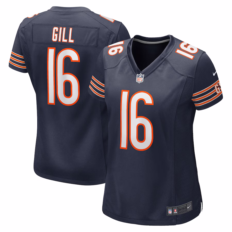 Women's Chicago Bears Trenton Gill Nike Navy Game Player Jersey - Vujersey Los Angeles Rams